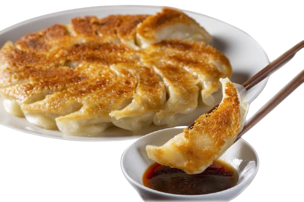 皮はカリもち、お肉はゴロゴロ、じゅわっと肉汁、野菜とお肉の旨味がたっぷり詰まった極上の逸品です。