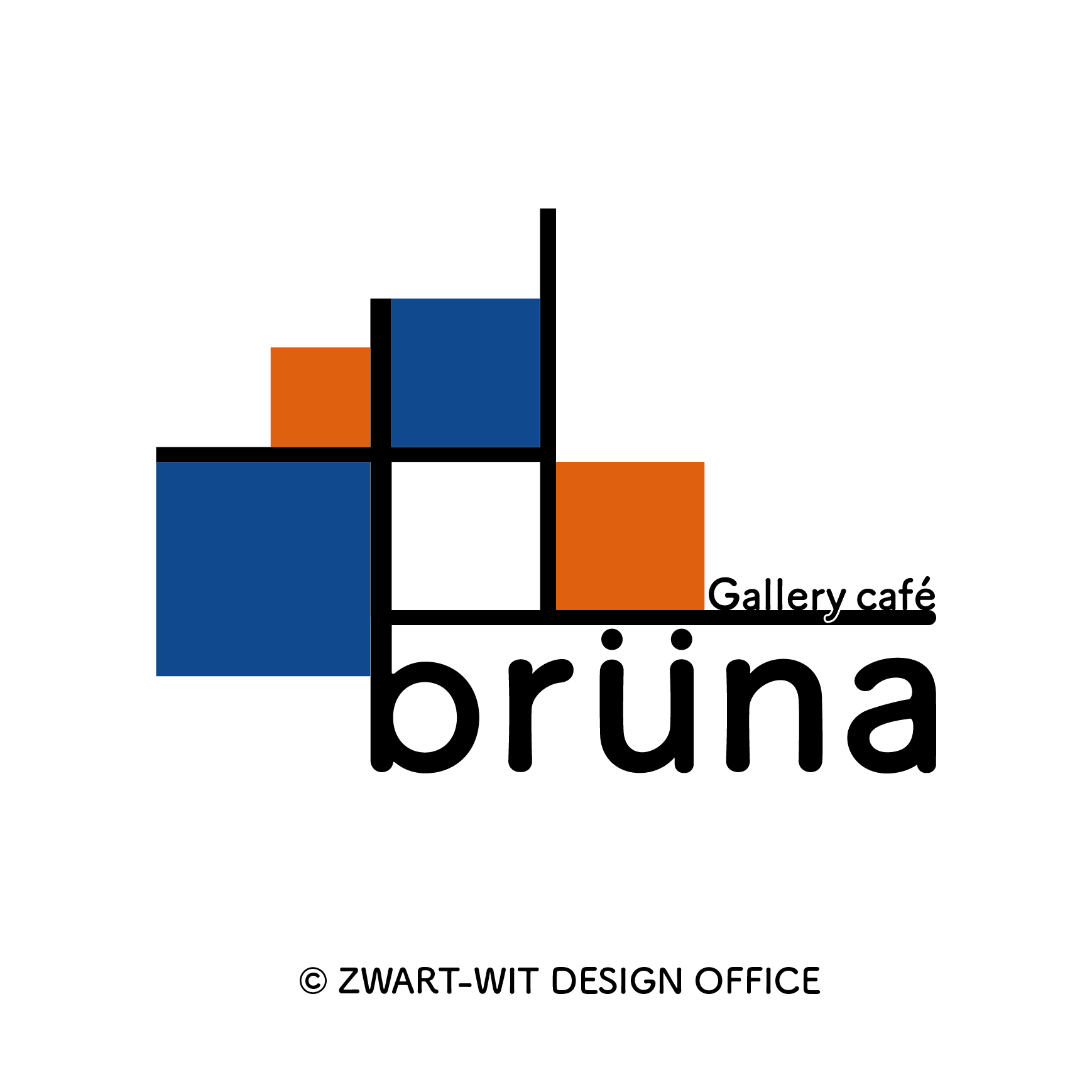 606F-ZWART-WIT DESIGN OFFICE-