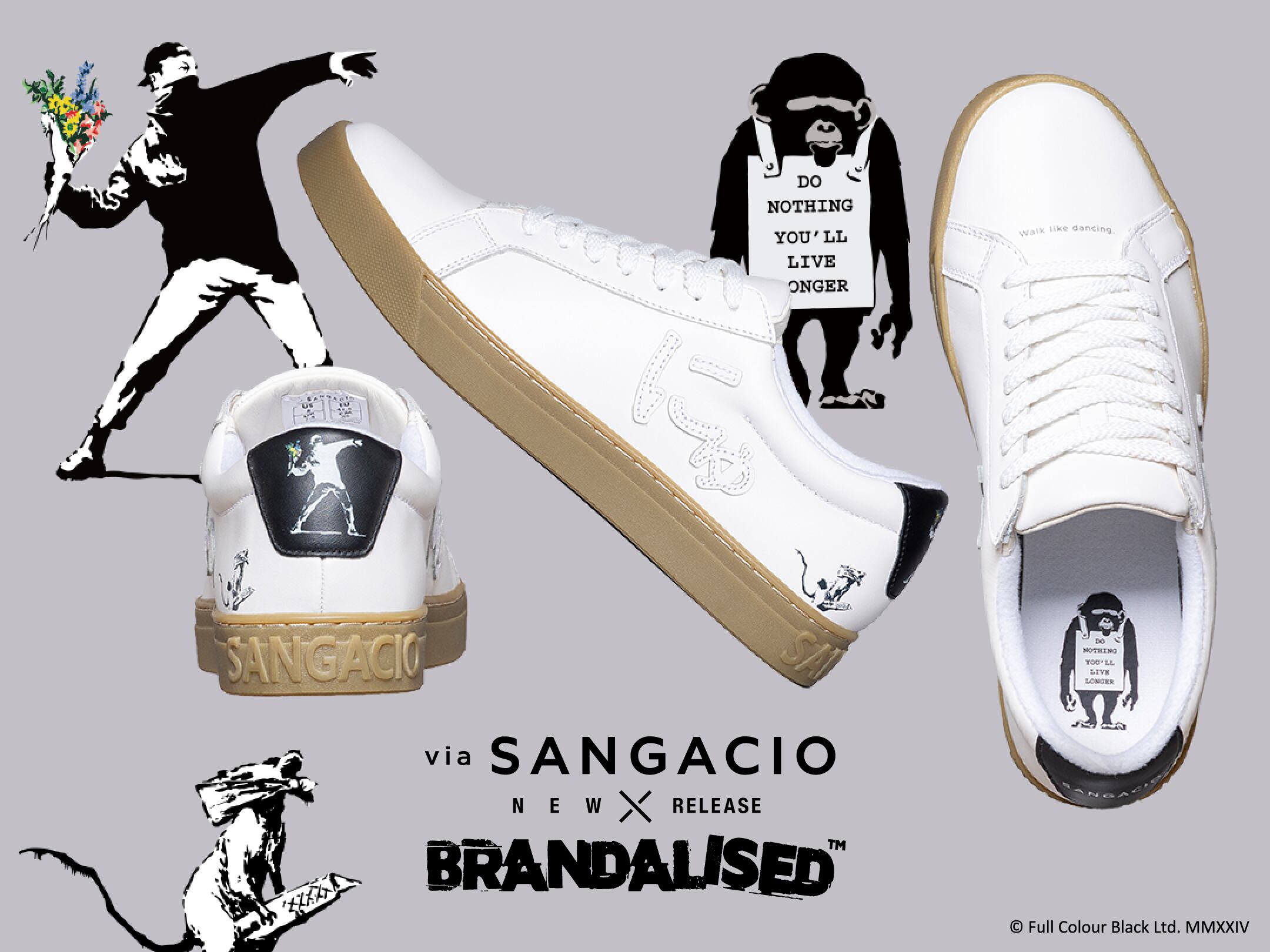 バンクシー(Banksy)グラフィティフォト“BRANDALISED”限定496足 バンクシー(Banksy)グラフィティフォト“BRANDALISED”限定496足