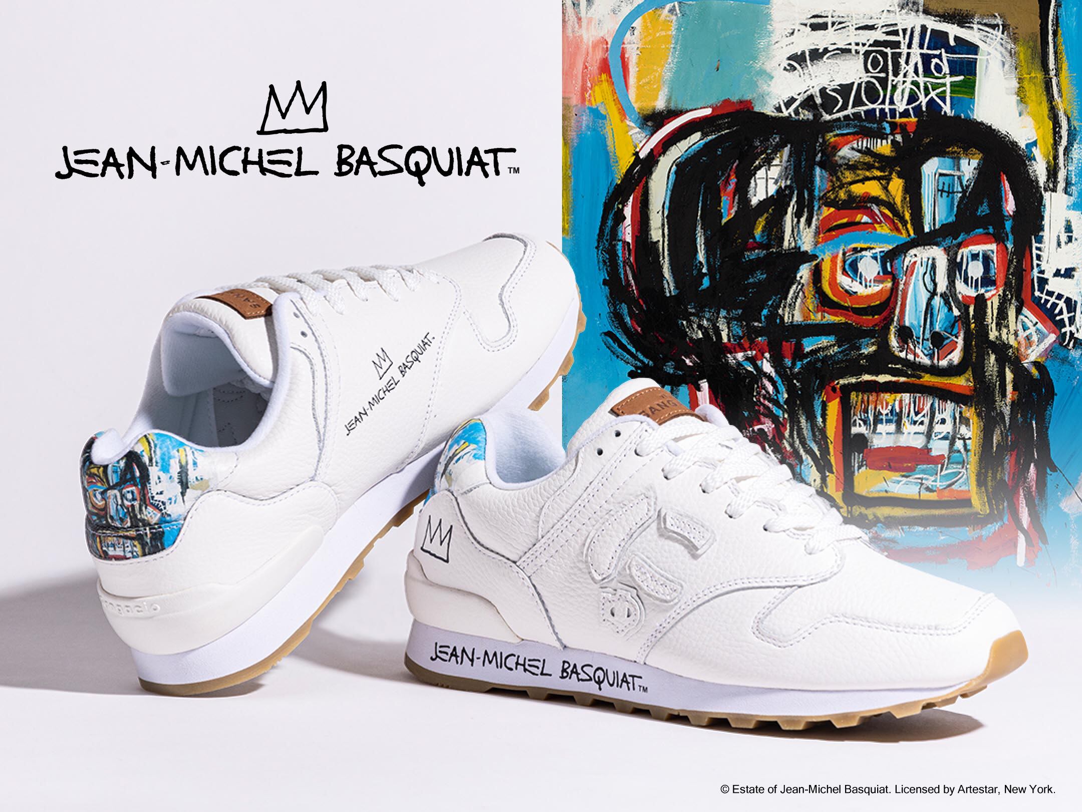 SANGACIO×BASQUIAT “2nd Edition”メインカラーホワイト