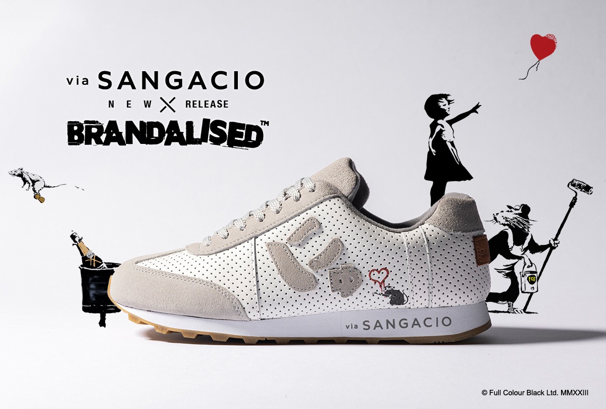 最新作】にゅ×BRANDALISED「バンクシー」グラフィティフォト限定 