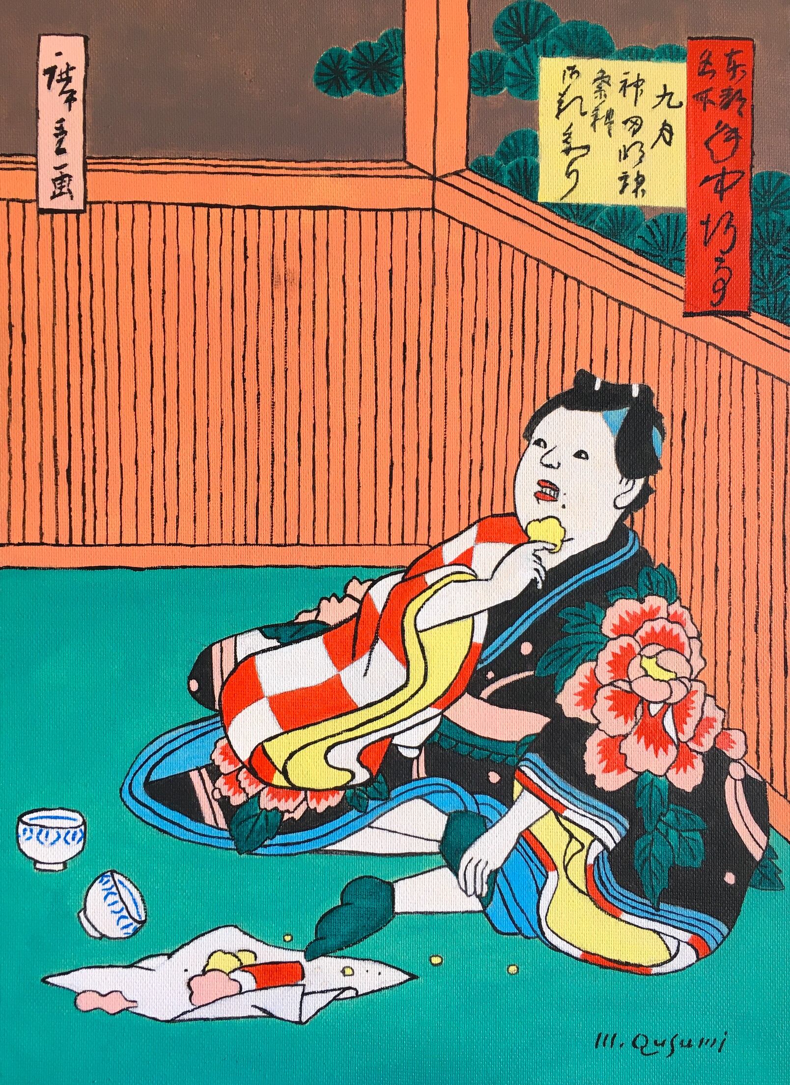 アクリル画 アクリルでの模写｜絵画/タペストリ