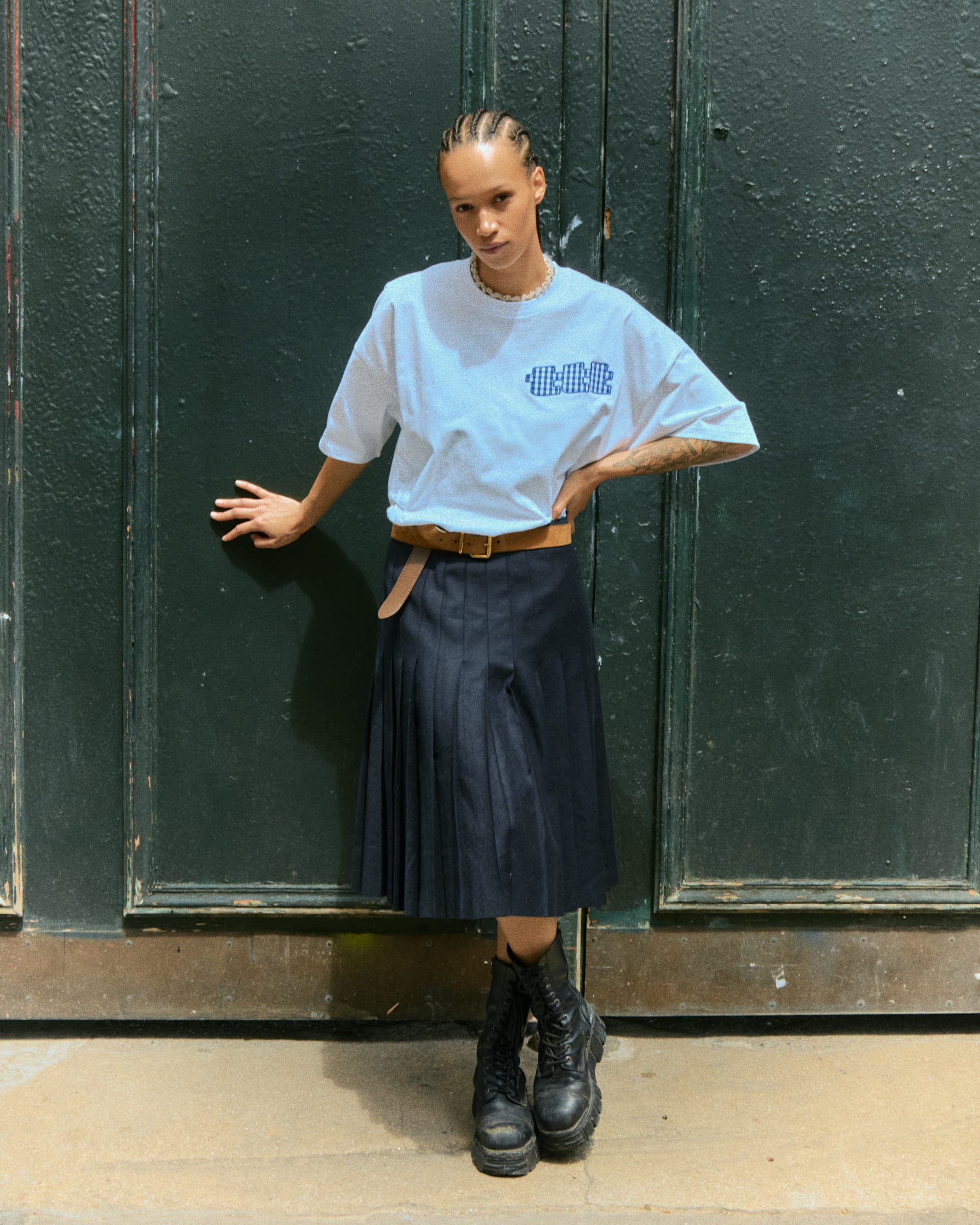 TTTMSW gingham check series- ホワイトs 6aff85670d100d9a4e19eed638aa1b