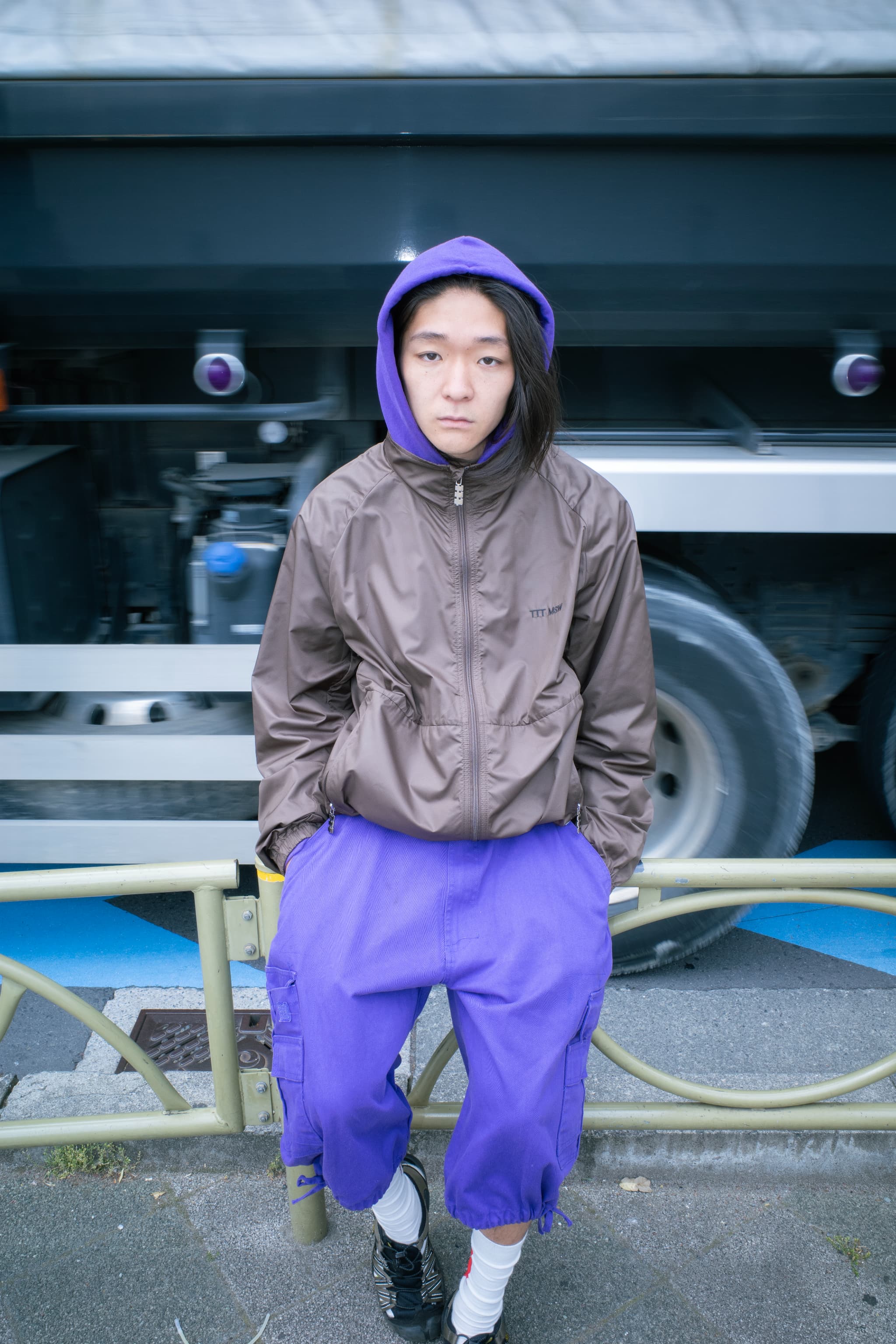 【Mサイズ】 TTTMSW Water proof setup tttmsw water proof setup gray ナイロン（TTT MSW Water proof