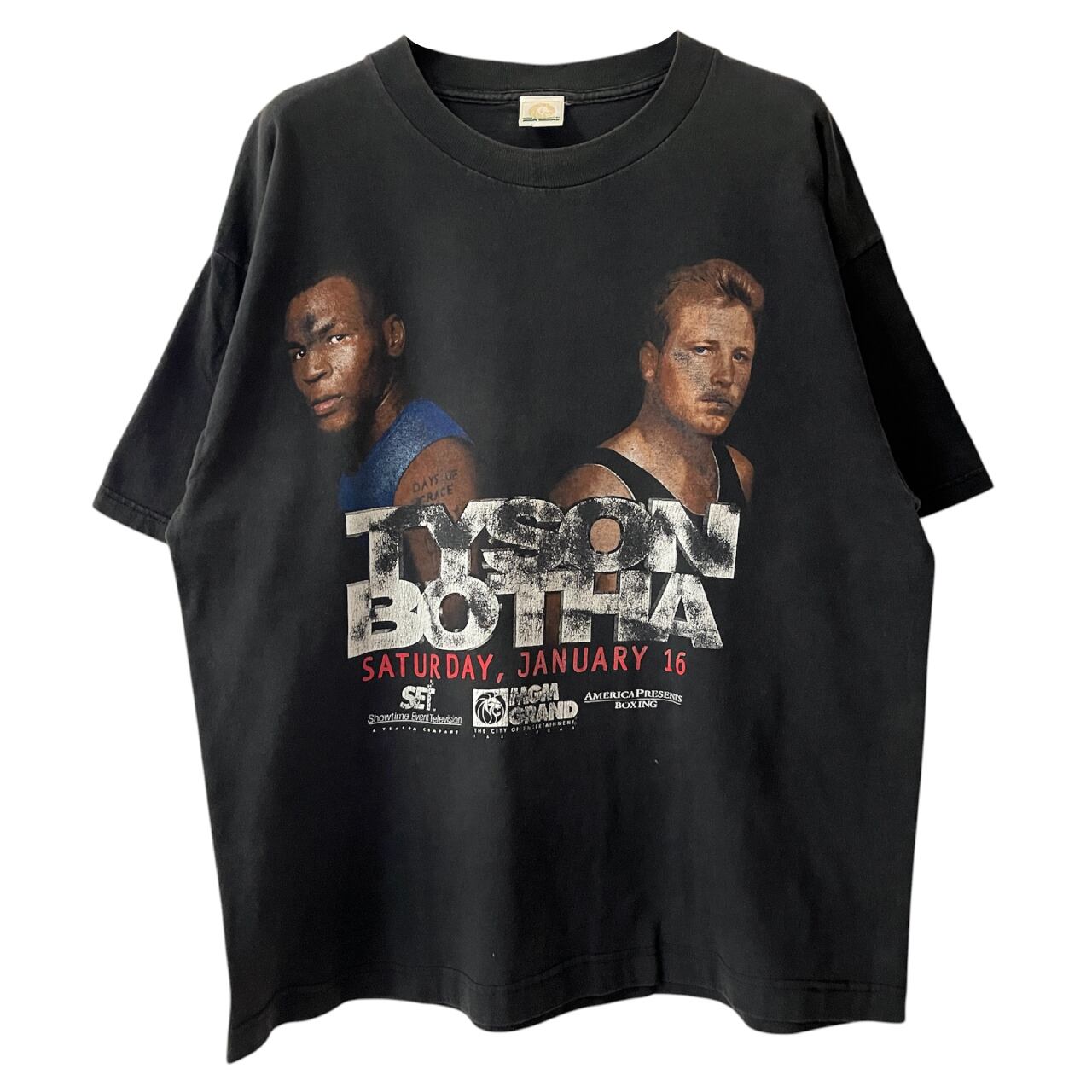 入荷】 90s Tyson VS Botha Boxing Match ヴィンテージTシャツ