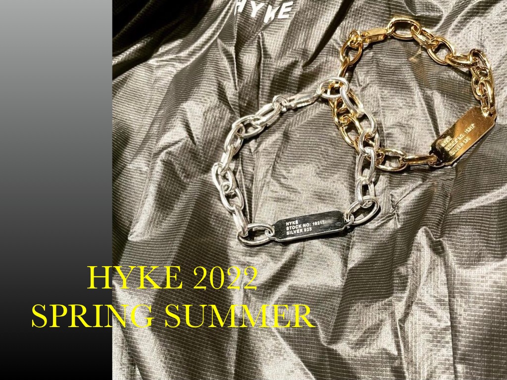 HYKE【ハイク】 CHAIN BRACELET のご紹介です。 | glamour online