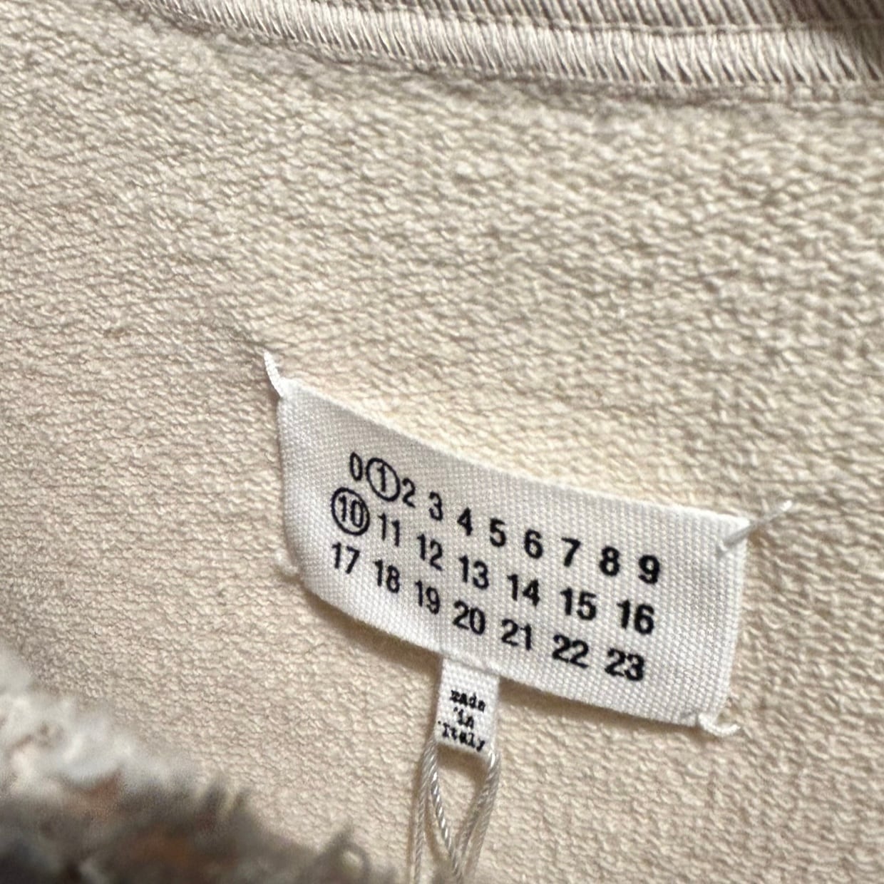 Maison Margiela/メゾン マルジェラ 】ペイントロゴクルーネック Maison Margiela/メゾン マルジェラ 】ペイントロゴクルーネック