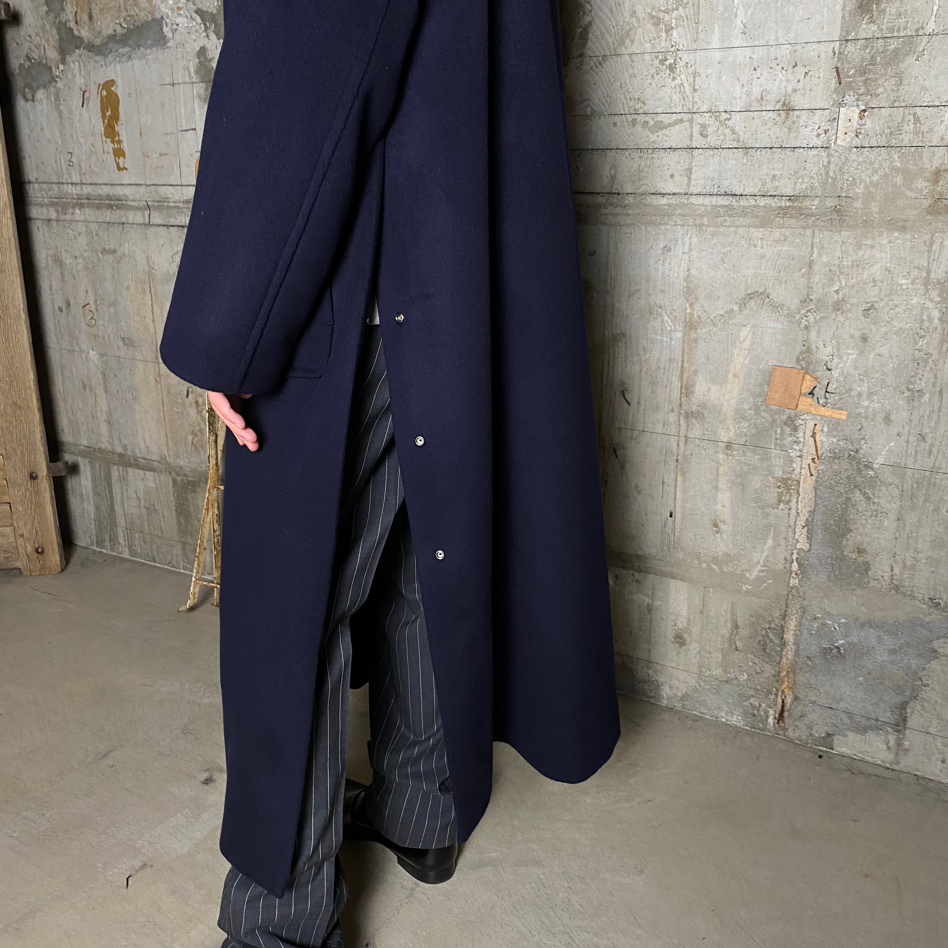 Dessin de Mode サイドスリットダッフルコート オンラインにUP致致し