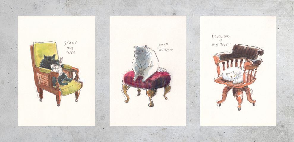 終了｜イベント開催「黒山 Kathy Lam」新作原画3点の抽選販売のご案内