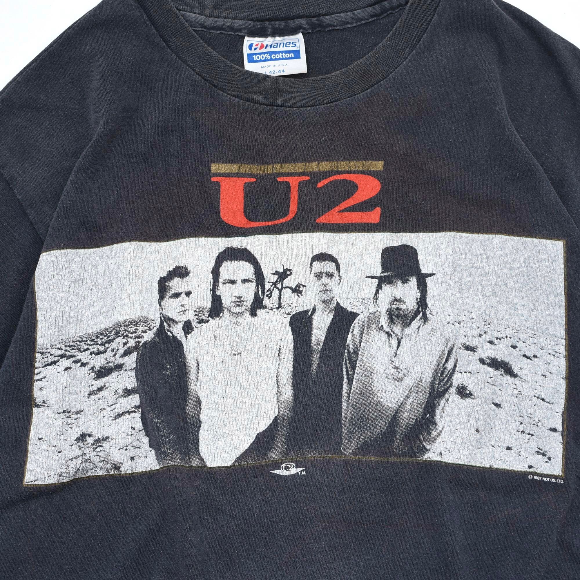 vintage 80's U2 バンドTシャツ ラグランTシャツ 90's - Tシャツ ...