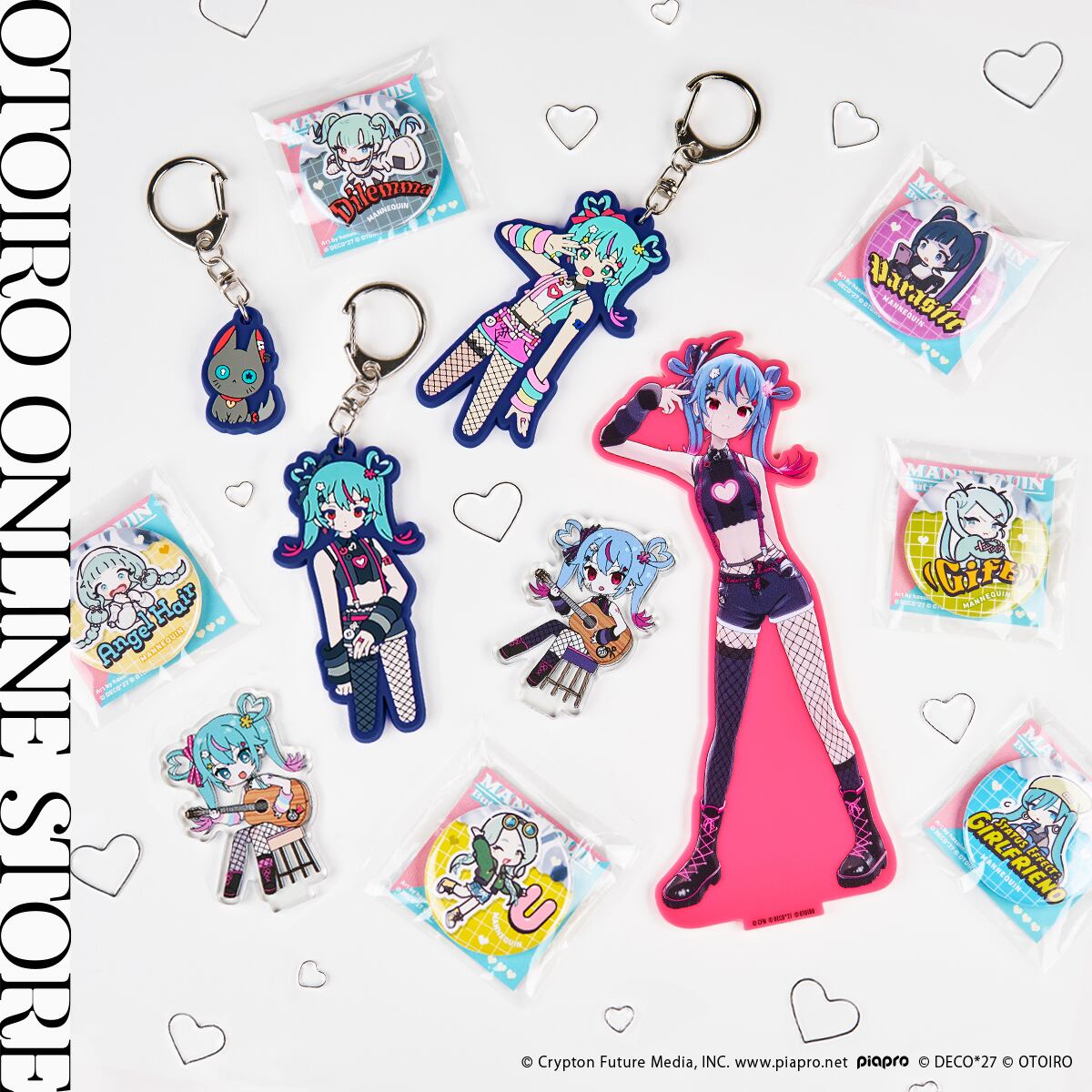 【国内正規総代理店アイテム】 新商品「デコミク(ライトネス＆ダークネス)」「にーにゃ その他