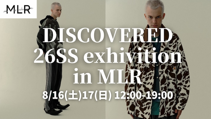 8/16(土)、17(日) DISCOVERED26SS特別受注会開催！ | 古着 通販