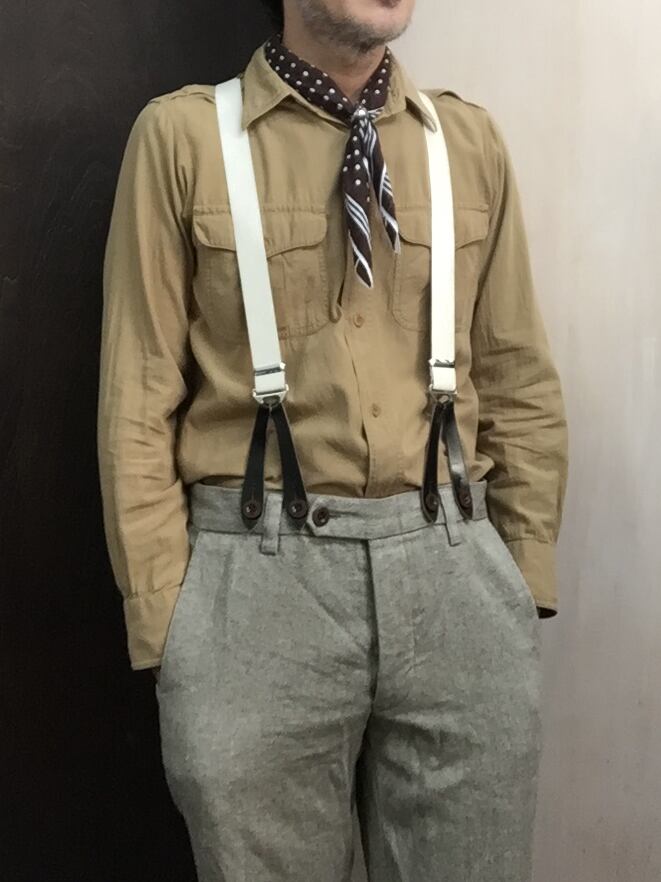 革屋が作るサスペンダー | LONESOME．