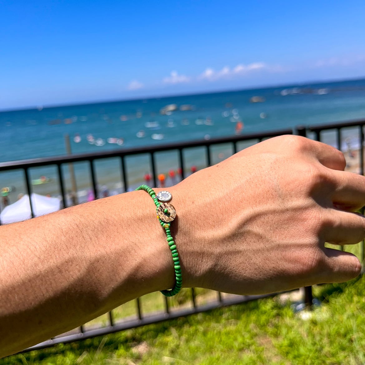 【激安】半額以下- 50%OFFの安い通販 BEADS ANTIQUE BRACELET MINTENS | 特注品 SUN THE IN GROWN アクセサリー