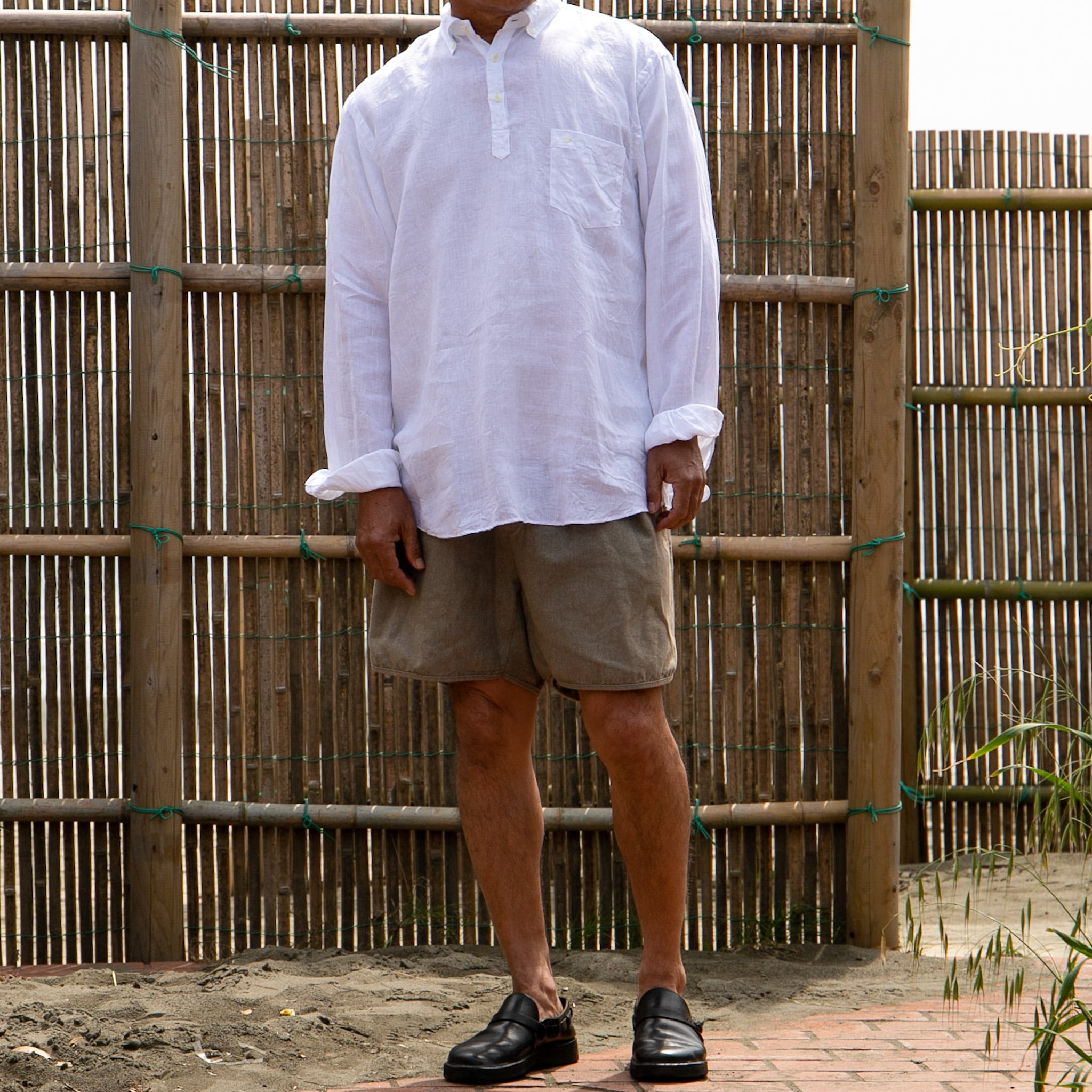 CANCLINI LINEN SHIRTS SUNSHINE＋CLOUD 別注品 | MINTENS