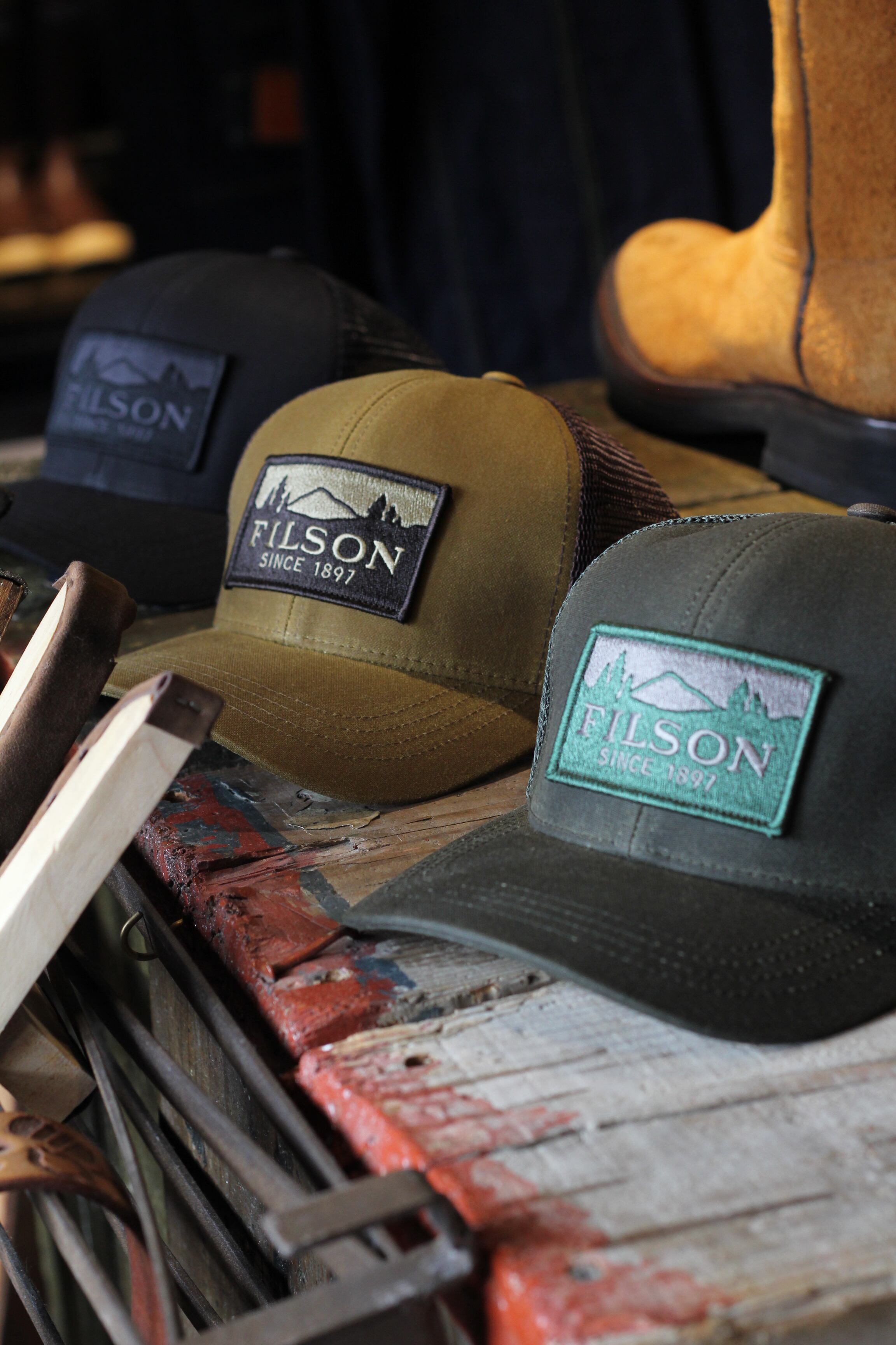 ≪Restock≫ FILSON Waxed Logger Mesh Cap | MAVAZI マバジ