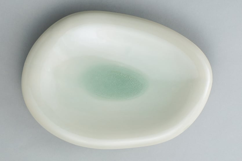 古瀬戸 おふけ6寸皿 18cm4.5cm
