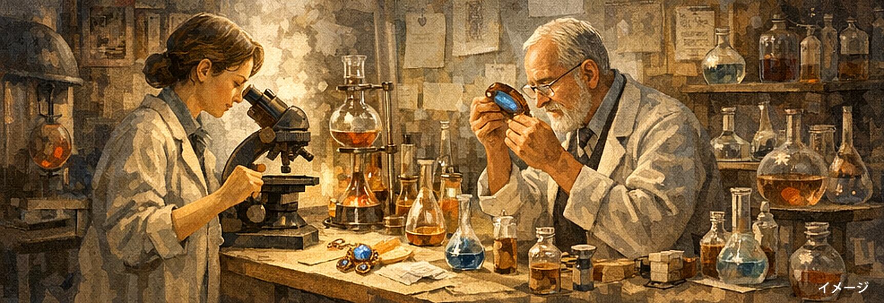 サフィレット（Saphiret）とは？アンティークジュエリー「幻の変色