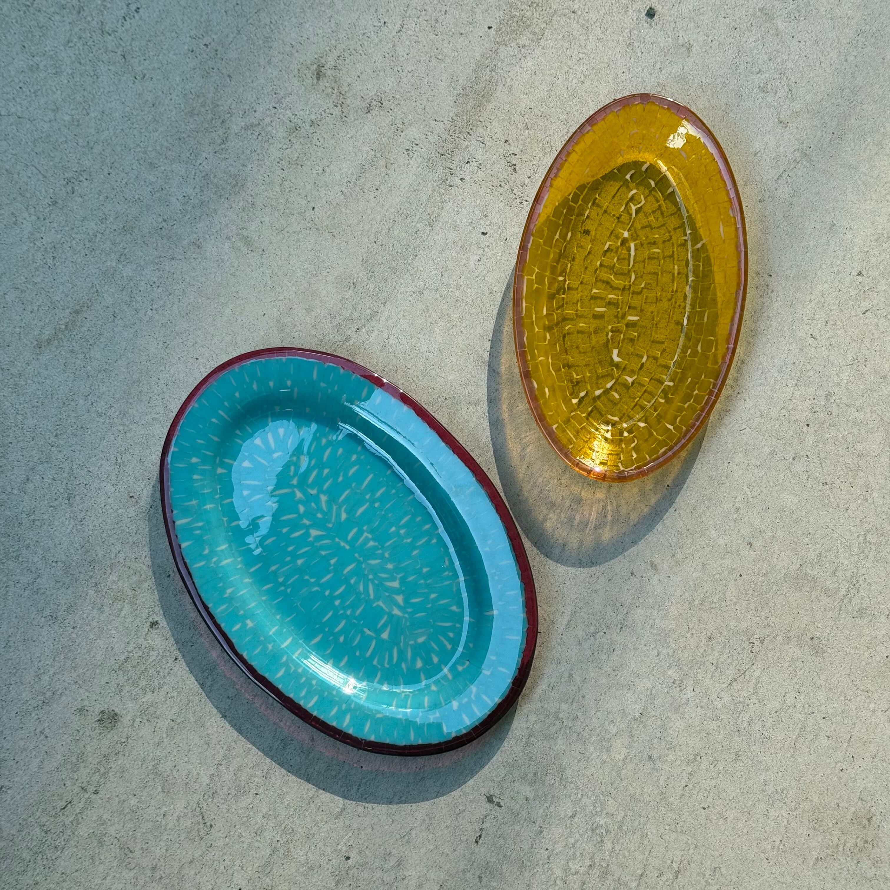 田子美紀さん⭐︎楕円形のドット模様プレート 田子美紀さん⭐︎楕円形のドット模様プレート 田子美紀さん⭐︎楕円形