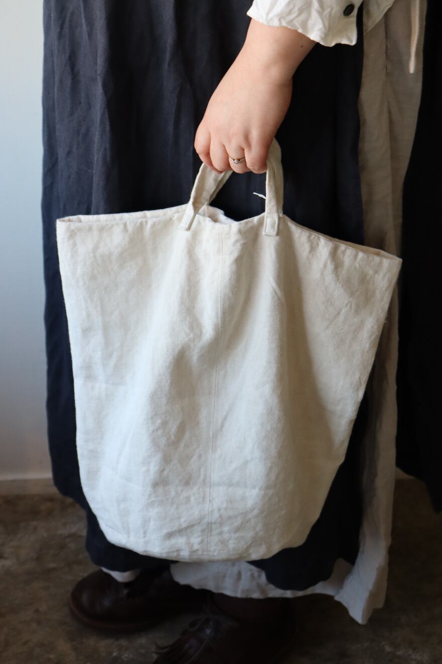 tsukuroite アンティークリネン　バッグ 世界にひとつだけのもの | ao+水玉