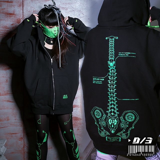 背骨ビッグパーカー 制作秘話 サイバー サイバーパンク ブランド D 3 ディースリー D 3 Official Web Shop ディースリー オフィシャル ウェブショップ 背骨ビッグパーカー 制作秘話 サイバー サイバーパンク ブランド D 3 ディースリー D 3 Official Web Shop ディースリー オフィシャル ウェブショップ