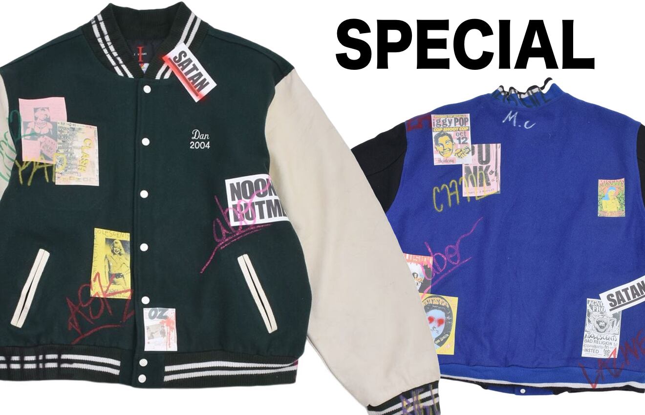 中町兄妹ブランド Just a noon 初回 男女ペアルック スタジャン 【公式