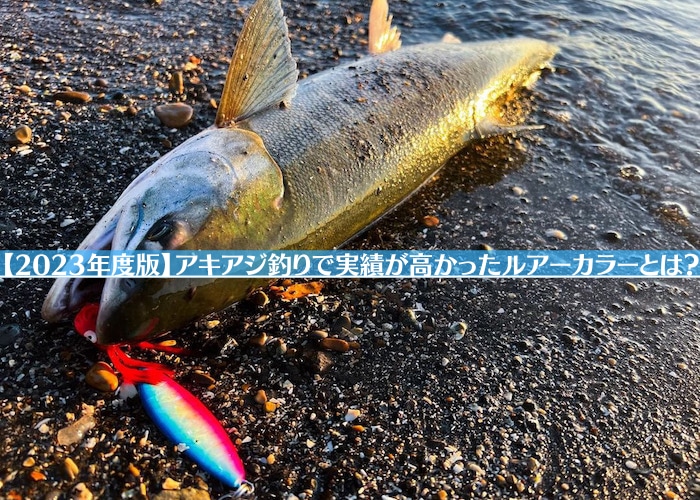 アキアジ釣りで釣れたウキルアーのカラーを年間200本の釣果から アキアジ釣りで釣れたウキルアーのカラーを年間200本の釣果から