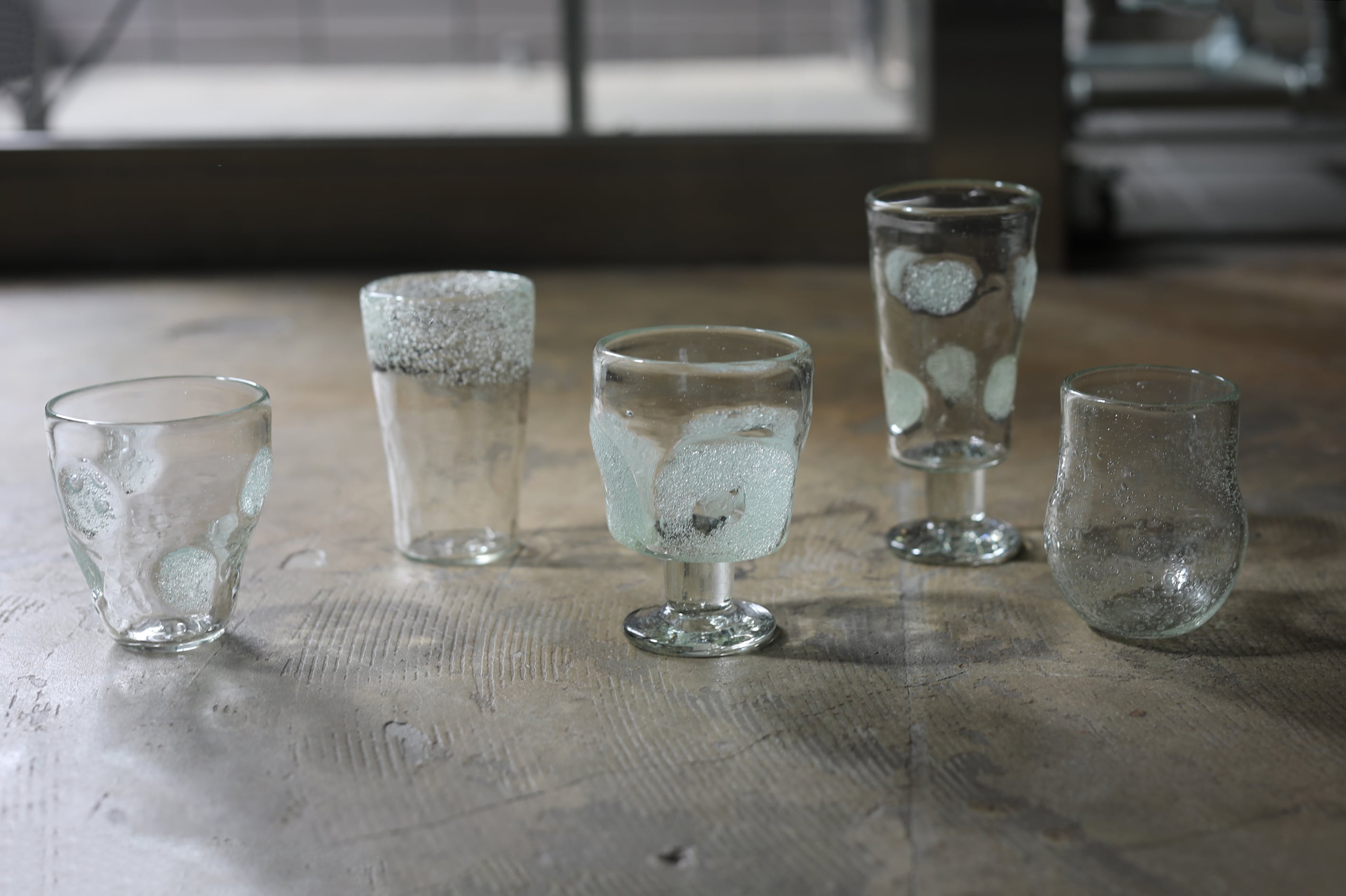 吹きガラス工房『一星（ひとつぼし）』のポップアップ【FREEPARK