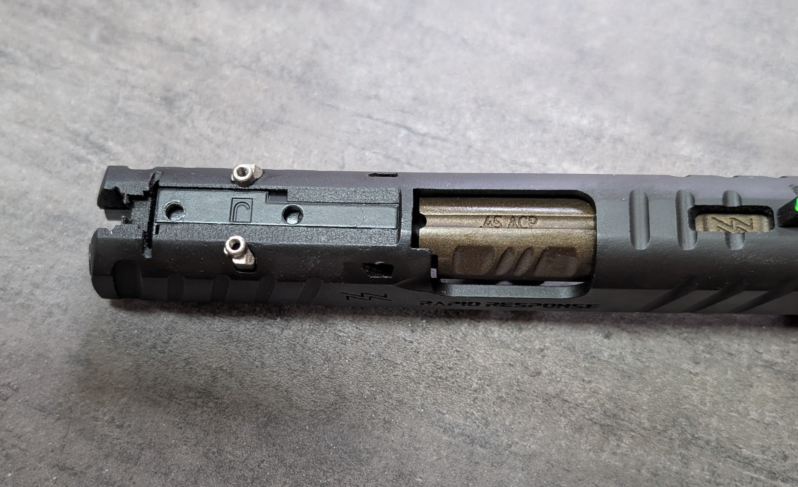 M45 CQP用カスタムスライド組込手順 | GUNNUT CRAFT WORKS