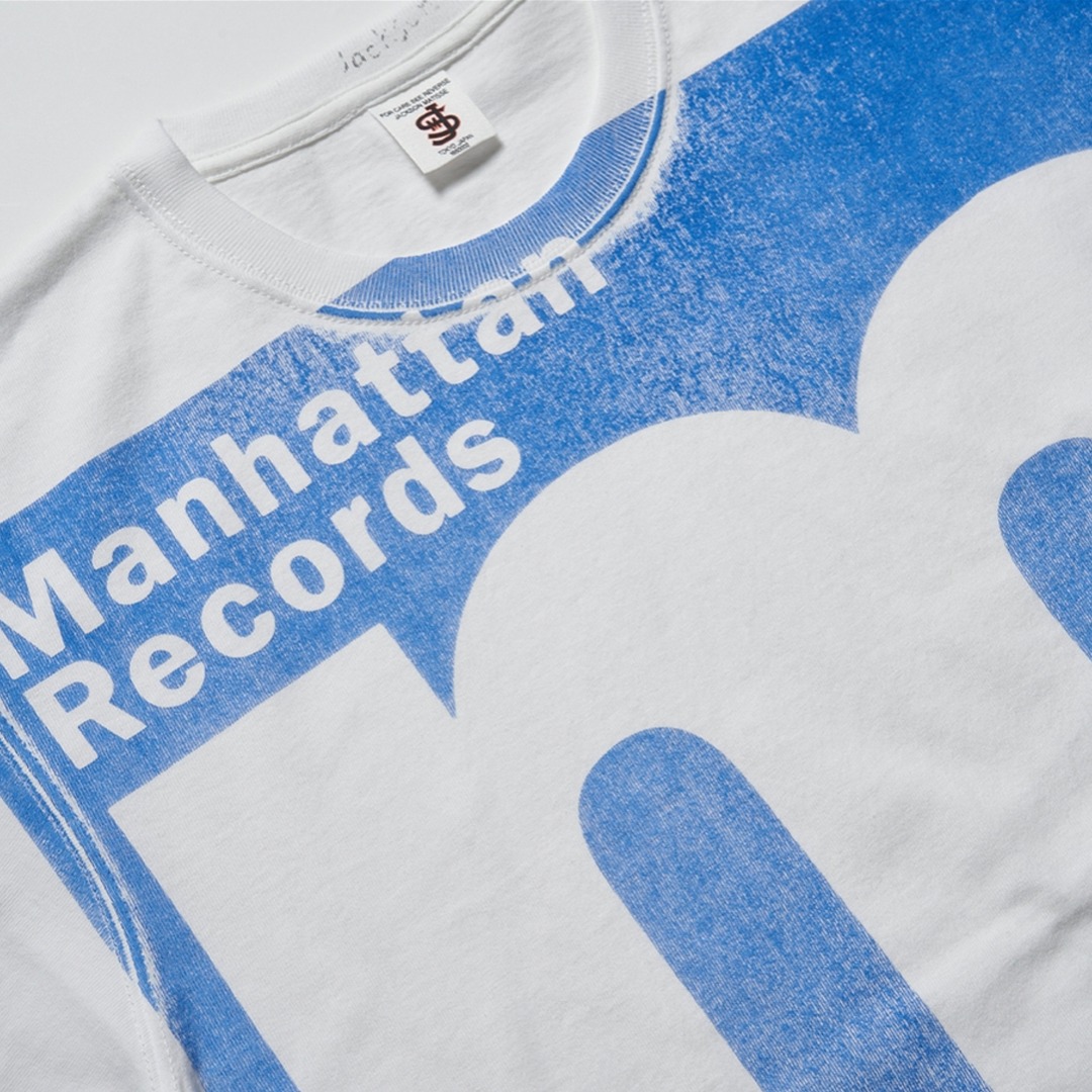 ジャクソンマティスJACKSON MATISSE 2022AW Manhattan Records × JM ポケットTシャツ新品 【L】【MTSA70288】
