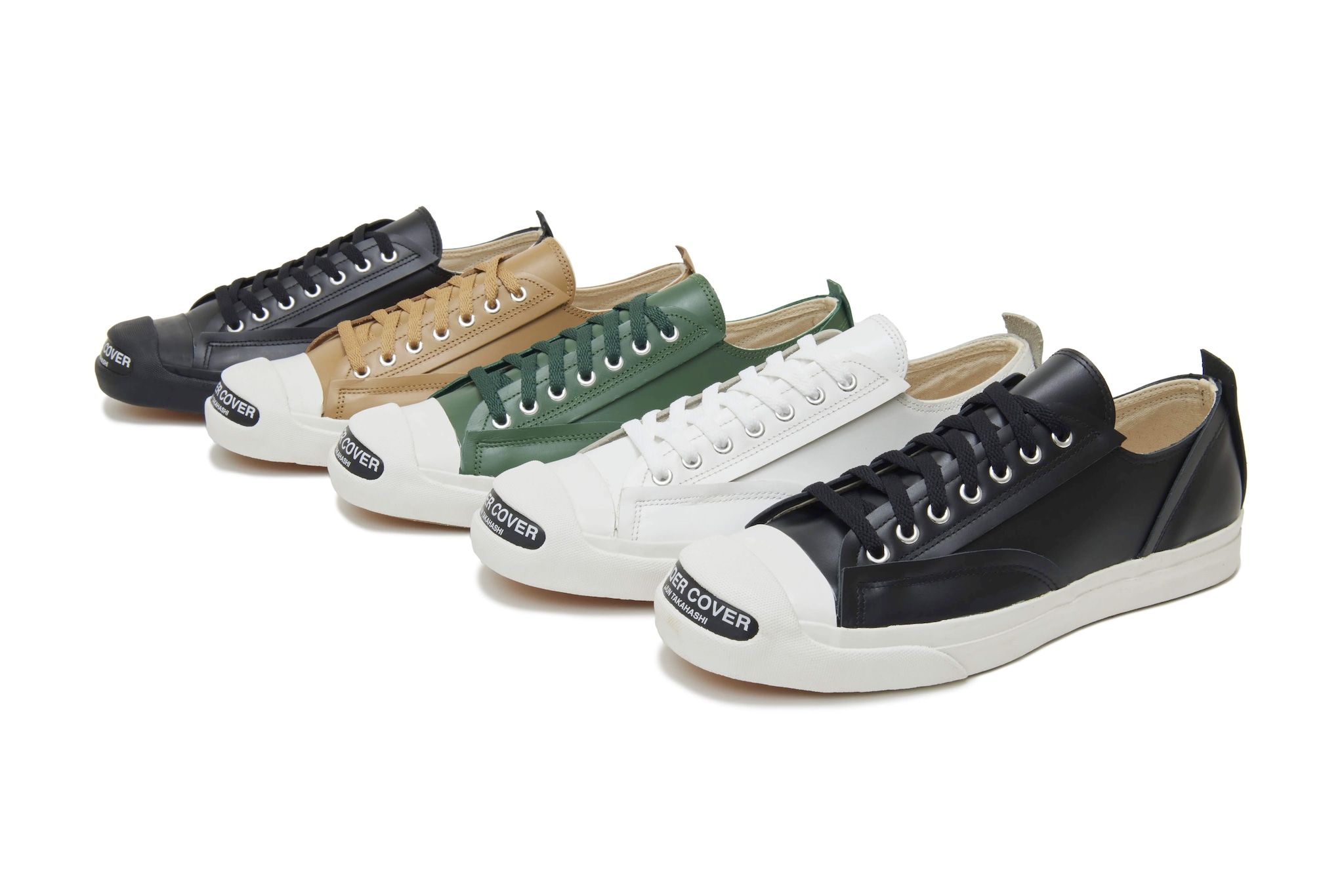 NEW ARRIVAL TOE LOGO LEATHER SNEAKERS | UNDERCOVER Kanazawa