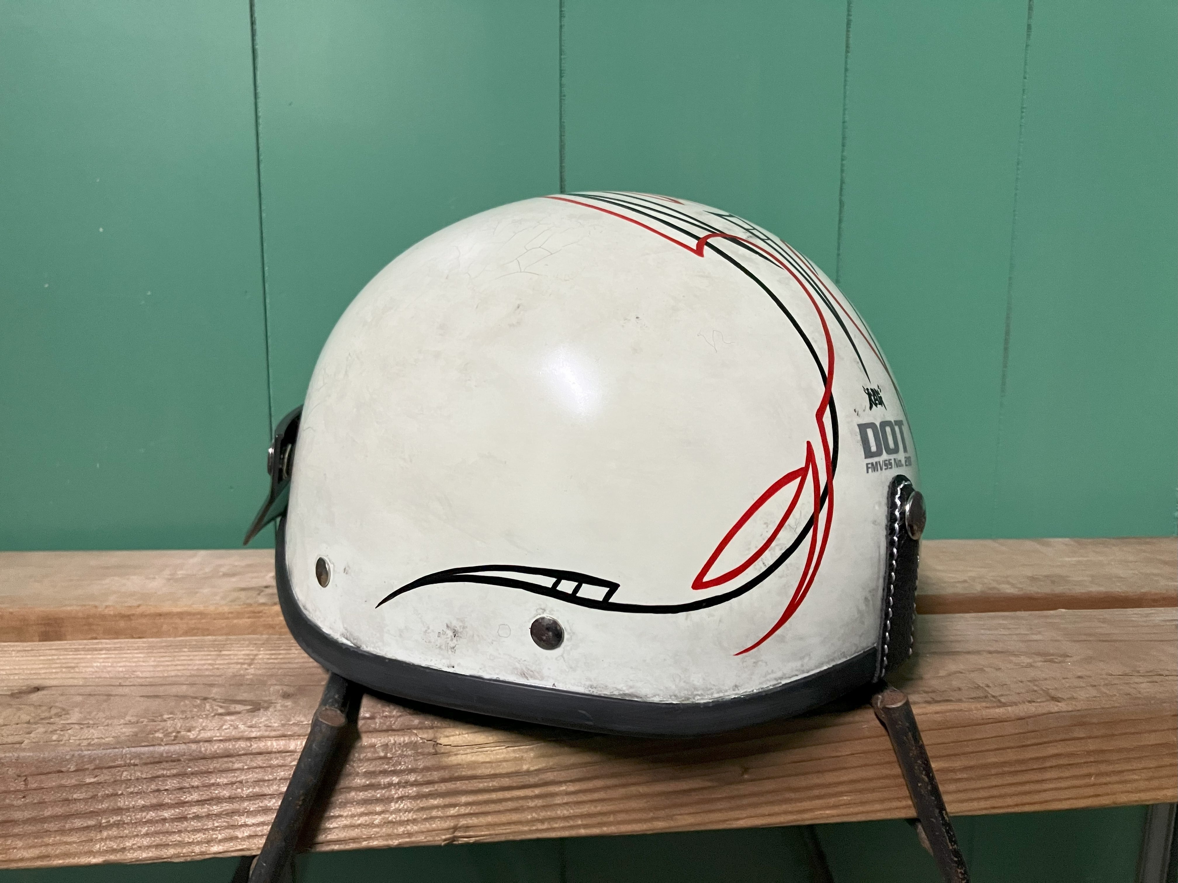 ヘルメット ヴィンテージ加工 クラック 限定品】 500-TX ヴィンテージ