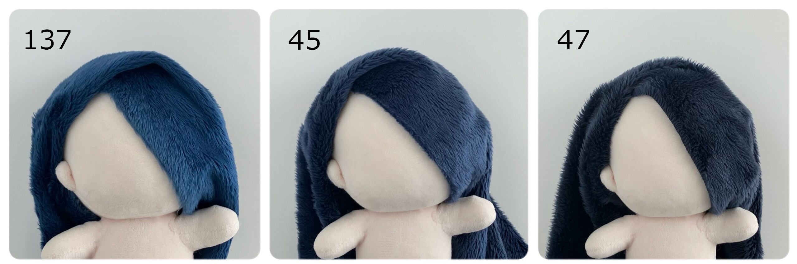 5mmボア色比較まとめ【青系】 | Little Closet │ ぬい服・ぬい活の通販