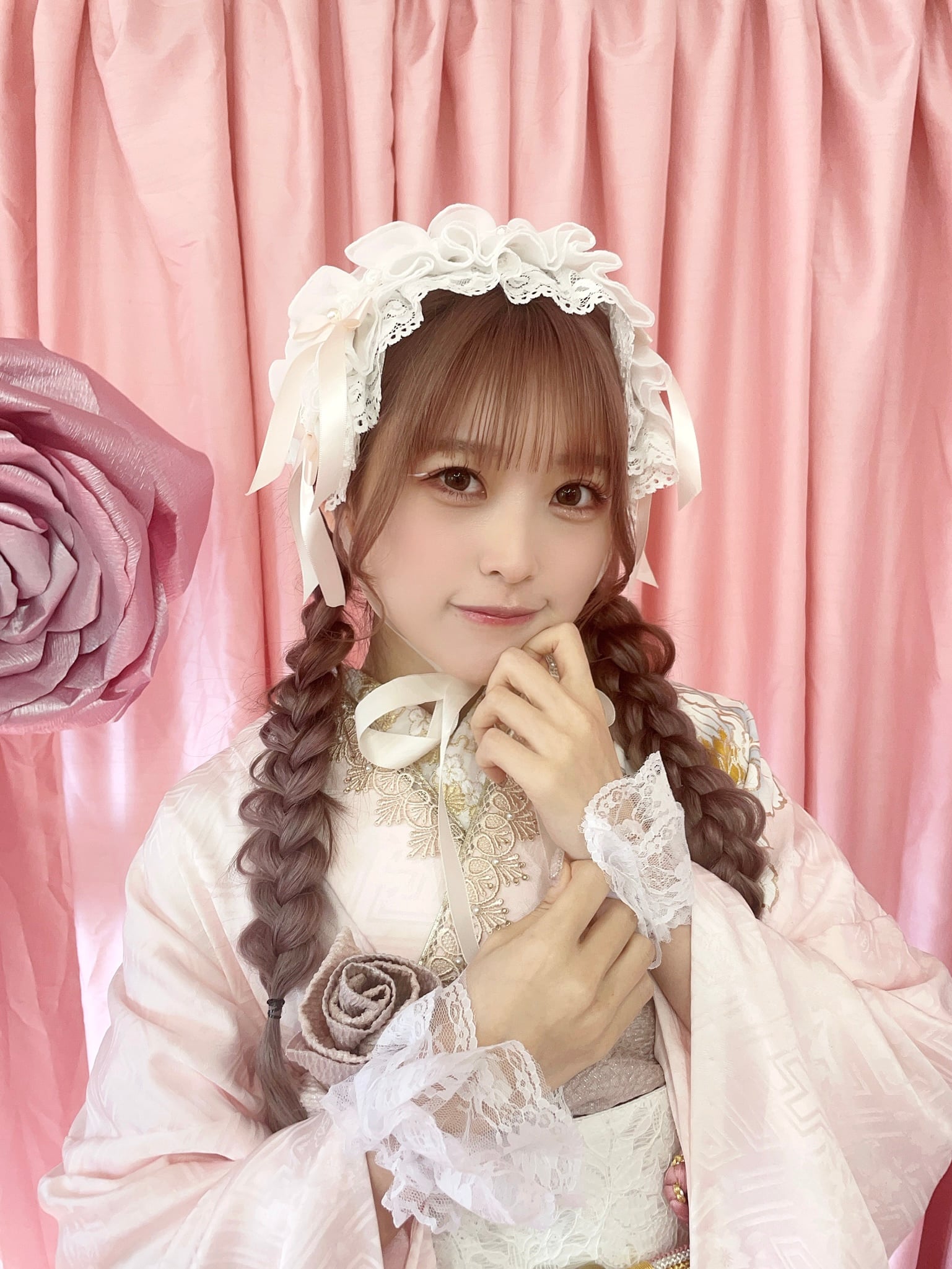 KIMONO LARME振袖アルバム♡咲真ゆか♡POWDER PINK | KIMONO LARME