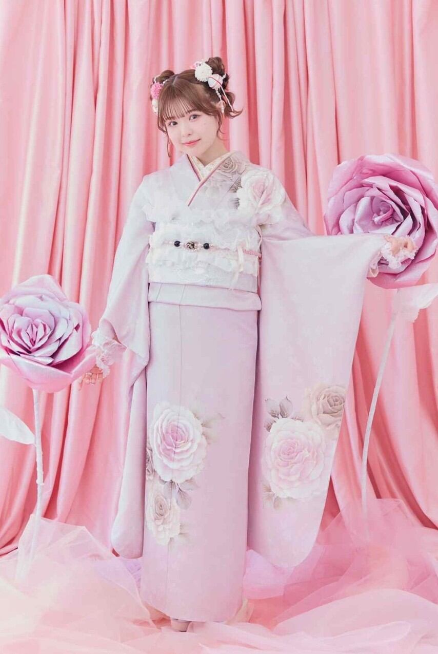 KIMONO LARME振袖アルバム♡折田涼夏♡LACE | KIMONO LARME