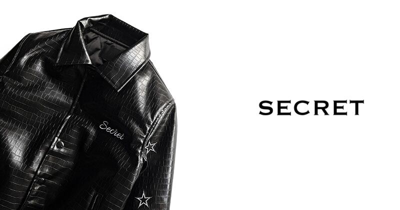 新品　Secret レザージャケット　ラインストーン　限定30個 SECRET