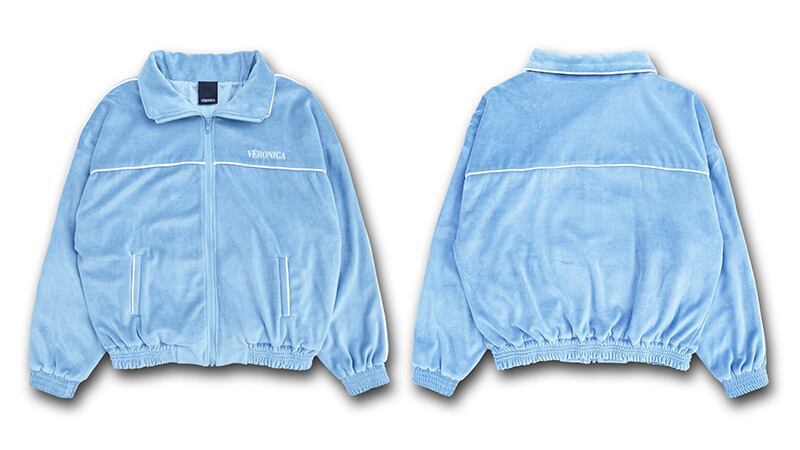 VÉRONICA VELVET TRACK JACKET PANTS SET Véronica Velvet Track Jacket | TikTok