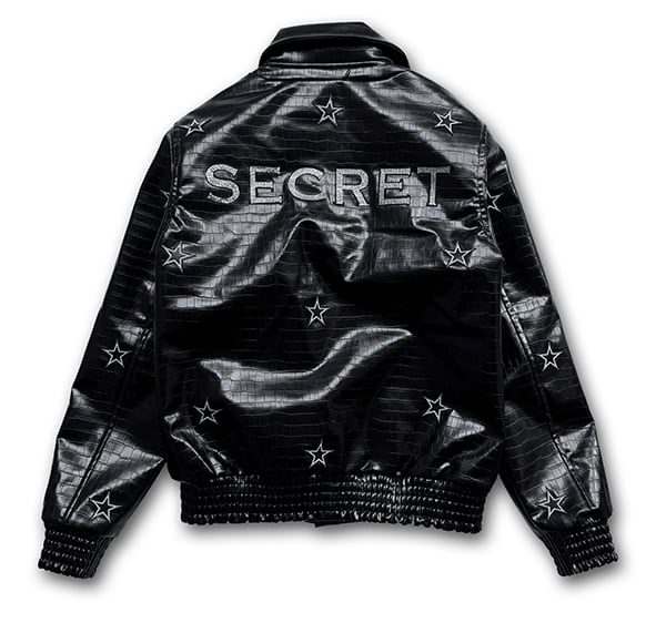 新品　Secret レザージャケット　ラインストーン　限定30個 SECRET