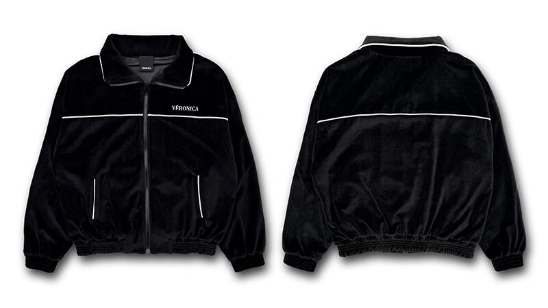 VERONICA ベルベット トラックジャケット＆パンツ セットアップ