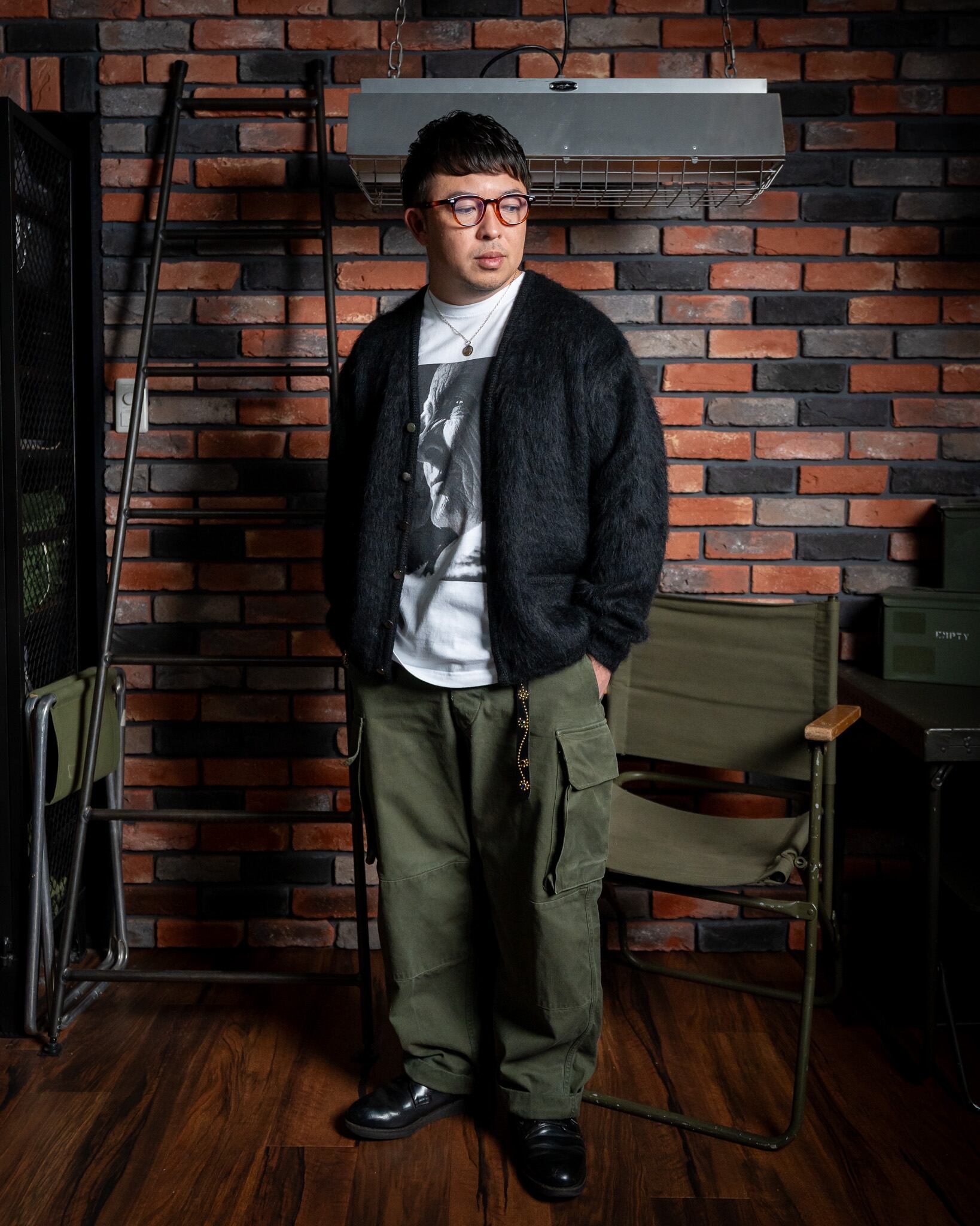 A.R.P.® Shaggy Man™ Mohair Cardigan W/Pocketについて② | FAR EAST