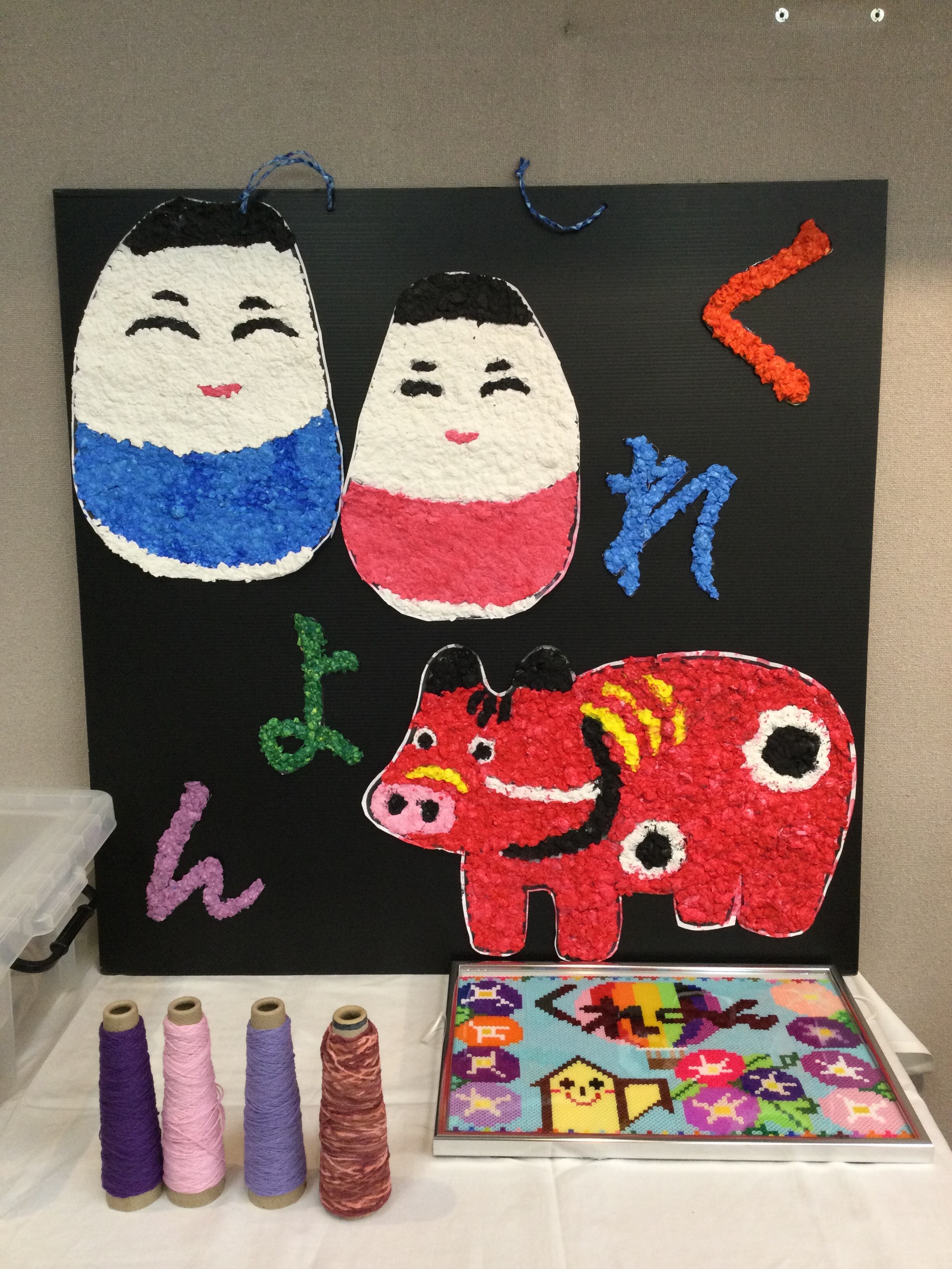 2階ギャラリーにて 【さをり織り 展示・販売会】が開催中です😆 | 会津