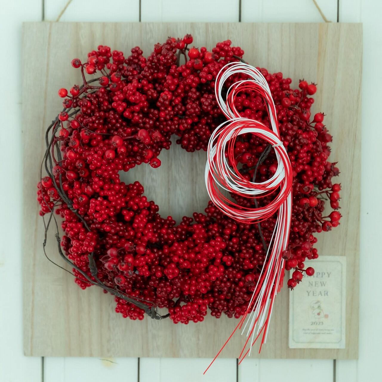 商品名【春瑠】ゆきこ♥ストロベリーとベリーのフラワーリース 春リース 商品名【春瑠】ゆきこ♥ストロベリーとベリーのフラワーリース 春