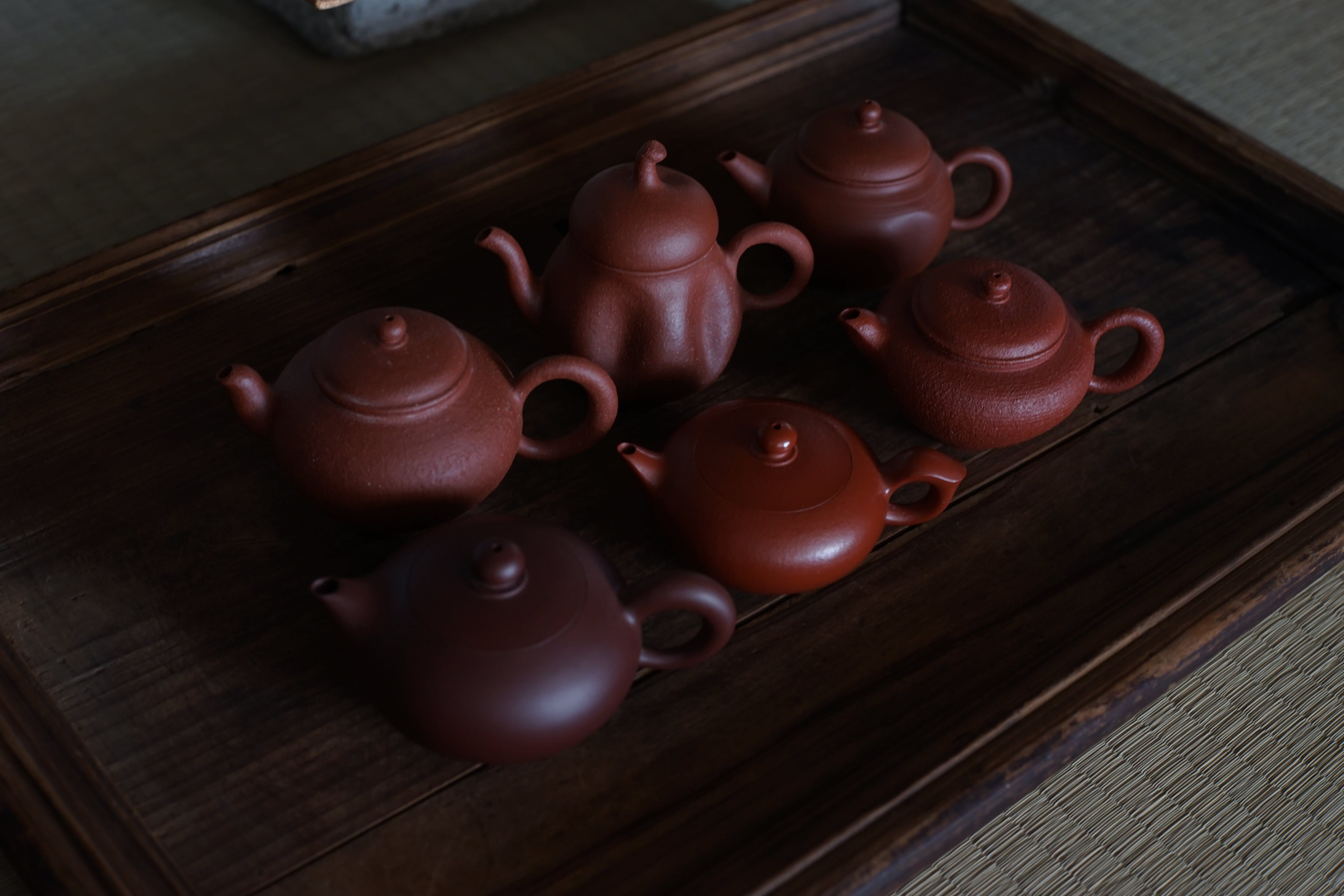 エコ茶会特別企画 ～第七弾～ 【潮州朱泥手拉壺】‐頼通発 老師 最後の