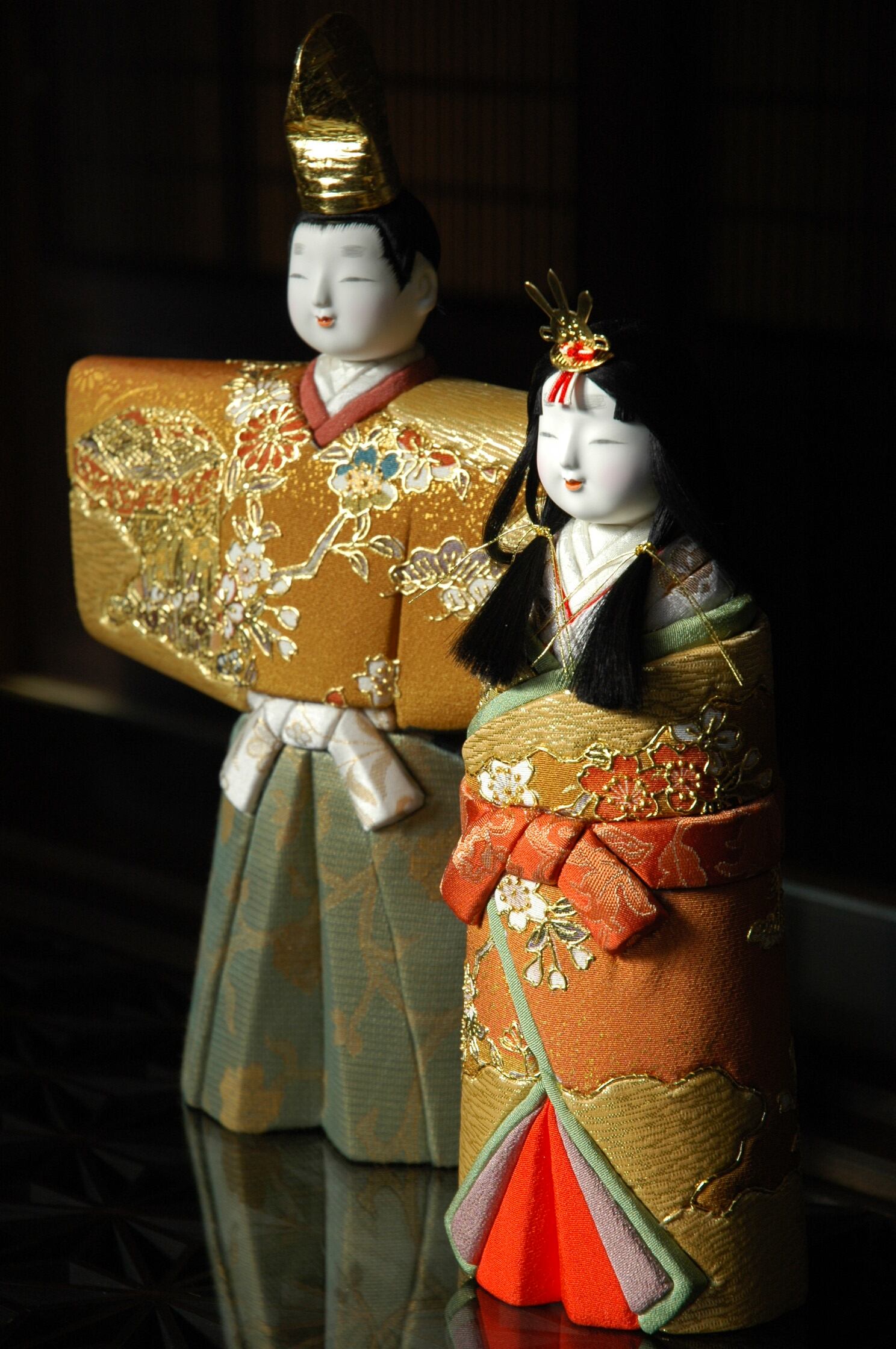 ☆御所人形 はな 伝統工芸品 岩槻人形共同組合（江戸木目込人形