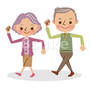 商用可 ちょっとしたカットに使える 高齢者 男女 イラスト販売開始 8sukeの人物イラスト屋 かわいいベクター素材のダウンロード販売