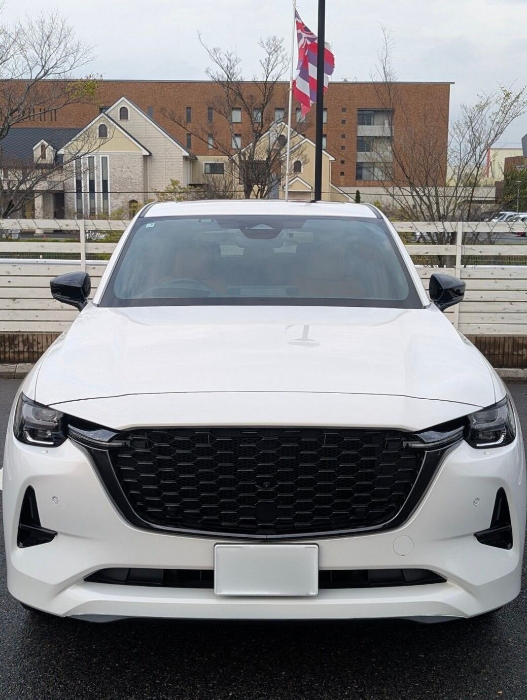 マツダ CX-60】・純正グリルマークレス加工・リアエンブレム3点
