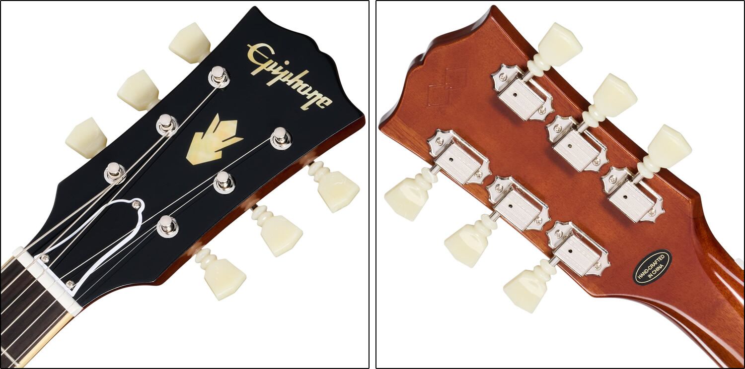 ギブソンヘッド採用！エピフォン×ギブソン・カスタムショップで実現
