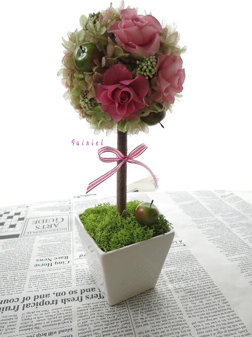 おめでとう！」も「ありがとう！」も「存在感」も大きい？トピアリー