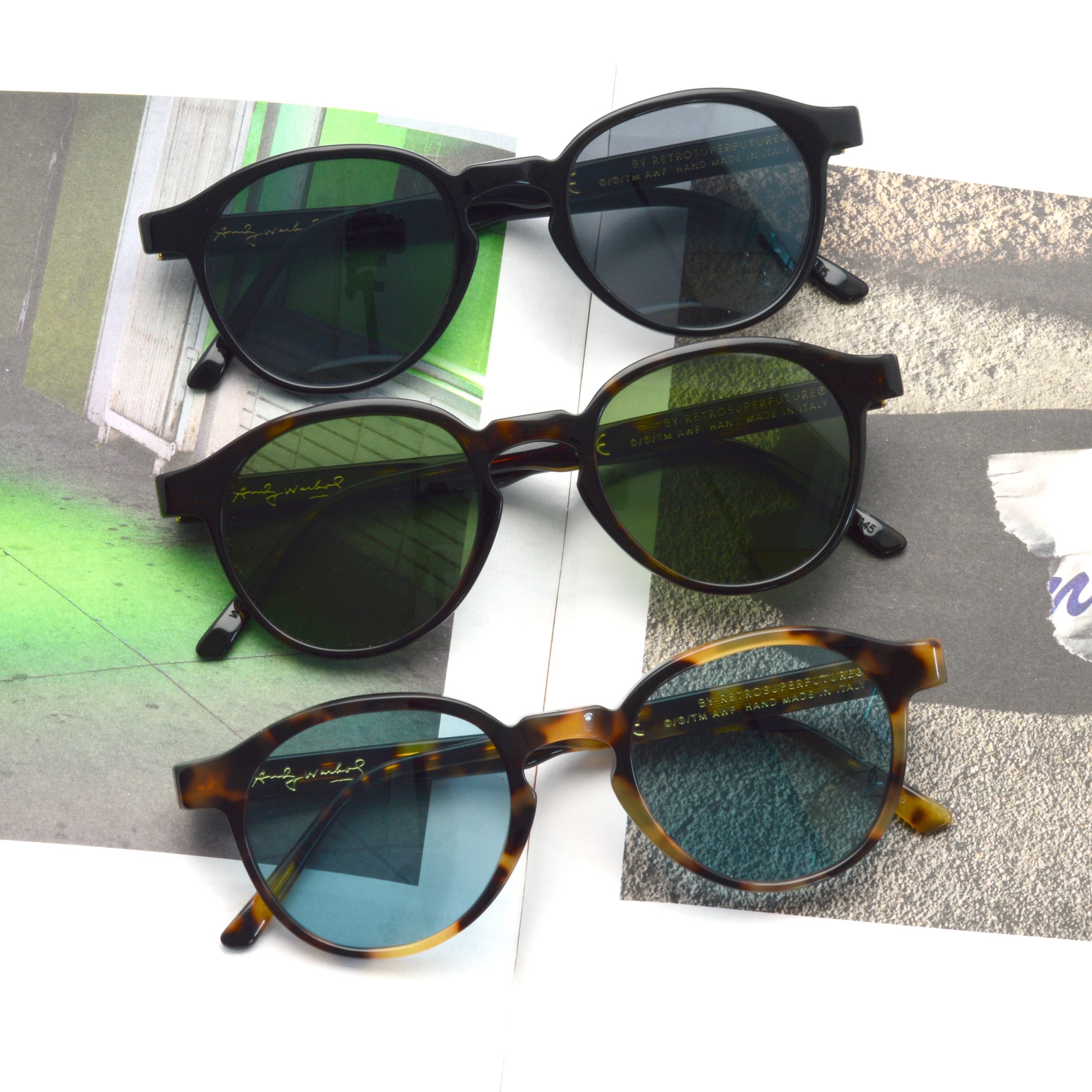 SUPER BY RETROSUPERFUTURE / Andy Warhol THE ICONIC | 中目黒のメガネ・サングラスセレクトショップ  