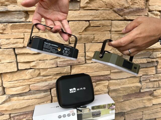 WAQ LED LANTERN 2 ブラック / タン / オリーブ が、《 再 WAQ LED LANTERN 2 ブラック / タン / オリーブ が、《 再